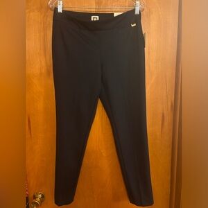 Anne Klein Navy Slim Ankle Pants Size M NWT